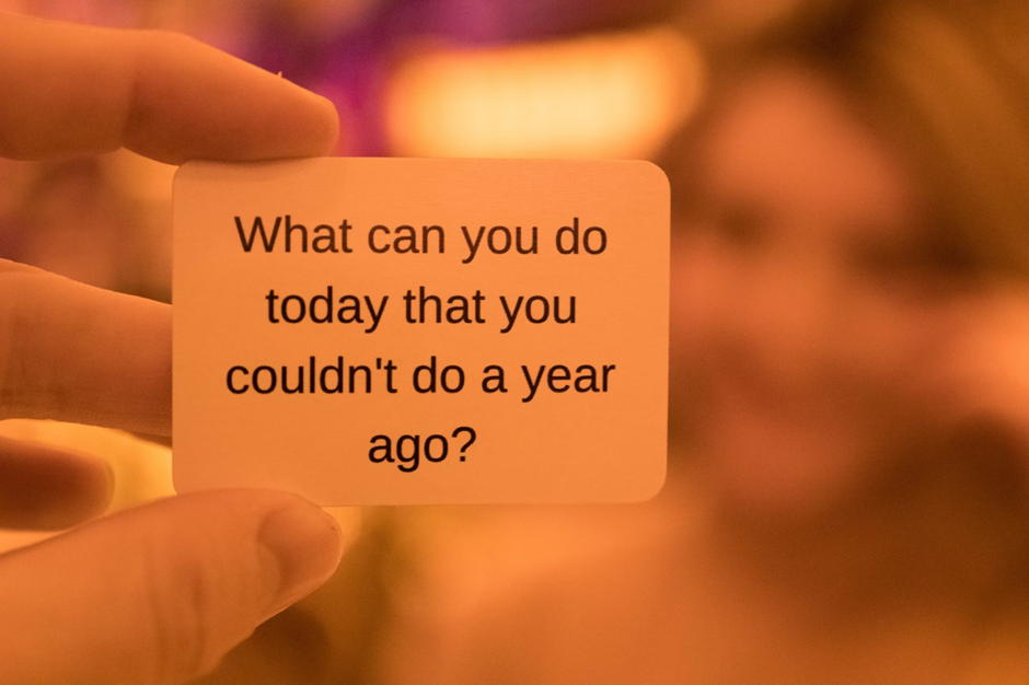 what can you do today that you couldnt do a year ago